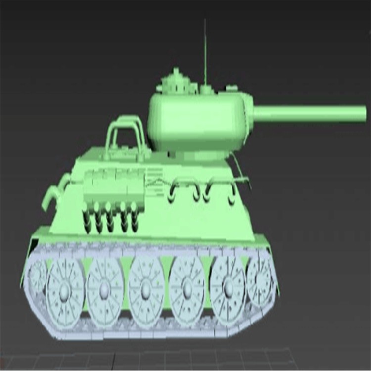 金门充气军用坦克模型